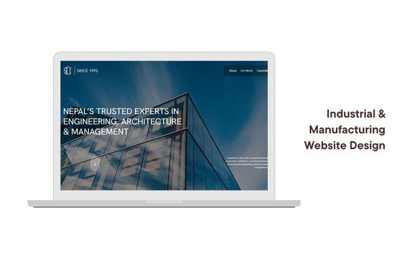 best industrial web design