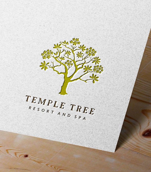 temple tree branding elements
