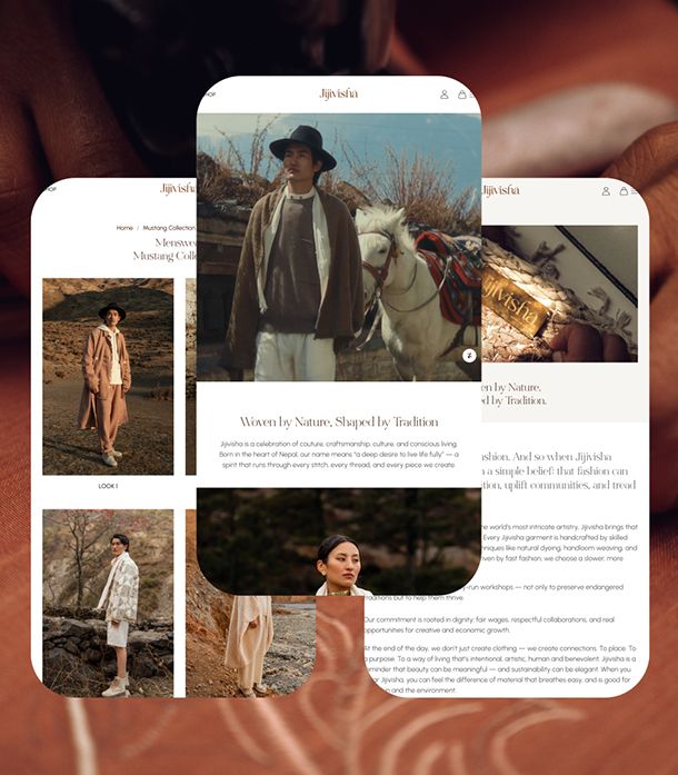 jijivisha ecommerce website