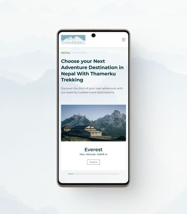 thamserku trekking web development